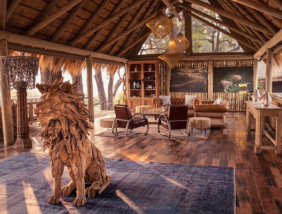 Sitatunga Island Camp Lounge