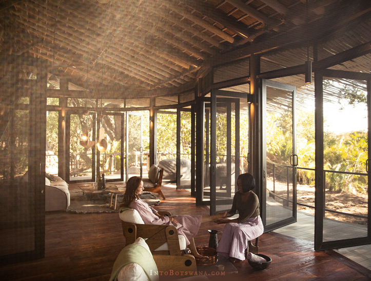 Spa therapy at Jao Camp