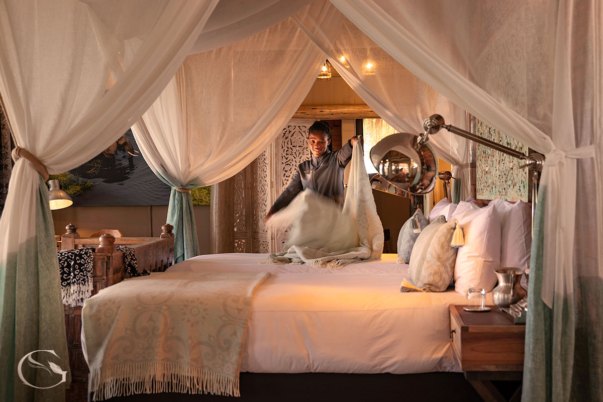 Luxury Suite at Sitatunga Private Island Camp