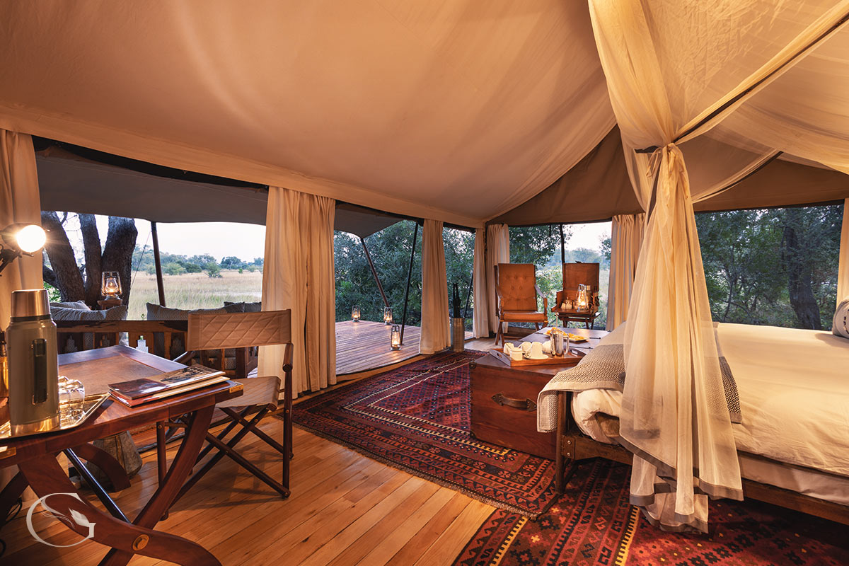 Classic safari accommodation